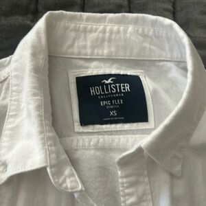 Hollister XS mens epic flex button down shirt